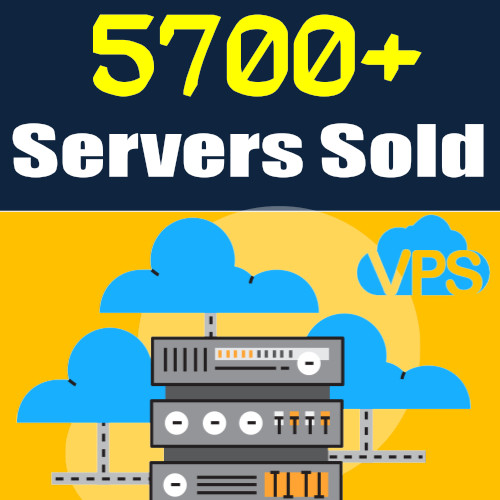 8GB RAM + 300GB HDD VPS Server with 5 IP