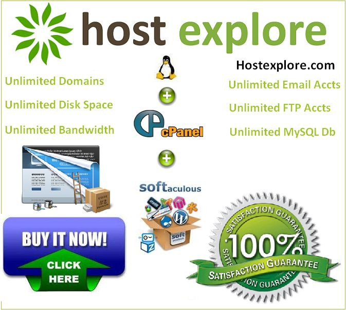 Unlimited Linux OS Web hosting with free website traffic