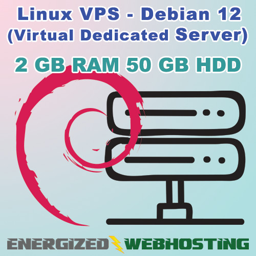 Debian OS Virtual Dedicated Server – 2GB RAM, 50GB Disk Space