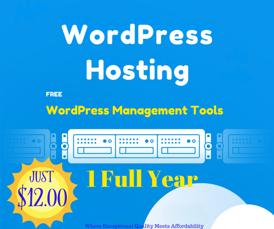 USA WordPress Hosting, $12/year – Web Hosting – Lightning-Fast