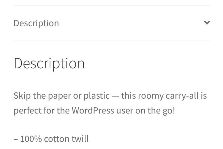 WordPress Sturdy Cotton Tote Shoulder Shopping Bag Website Hosting Tech Promo