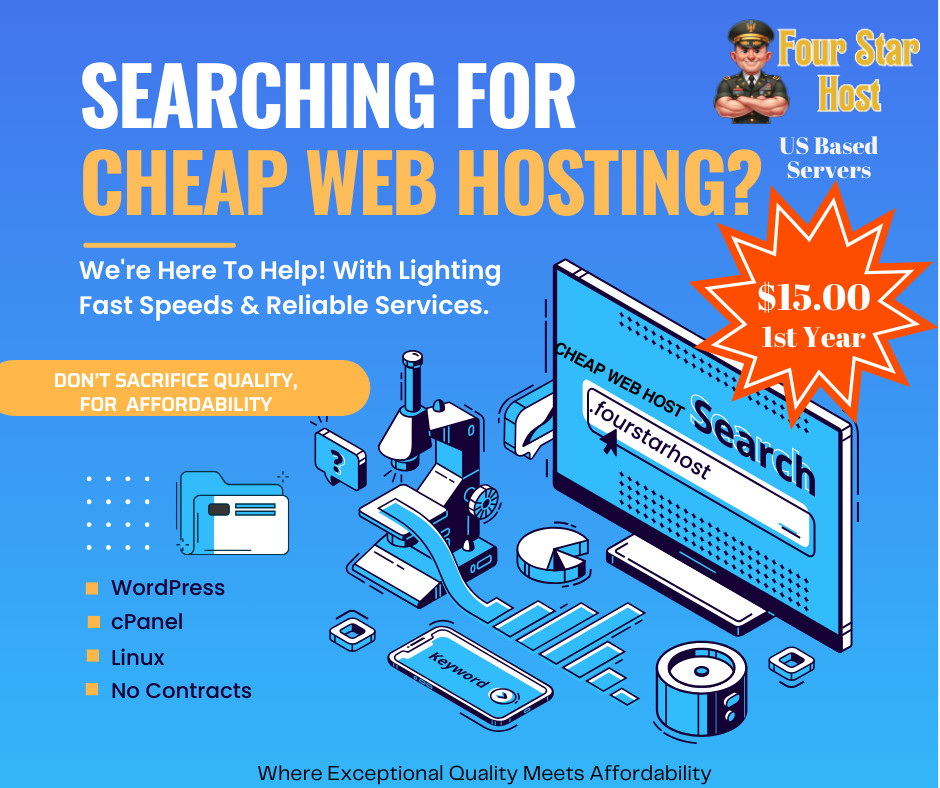 FAST and Affordable Hosting 1 Year cPanel Unlimited Traffic FREE SSL NVMe