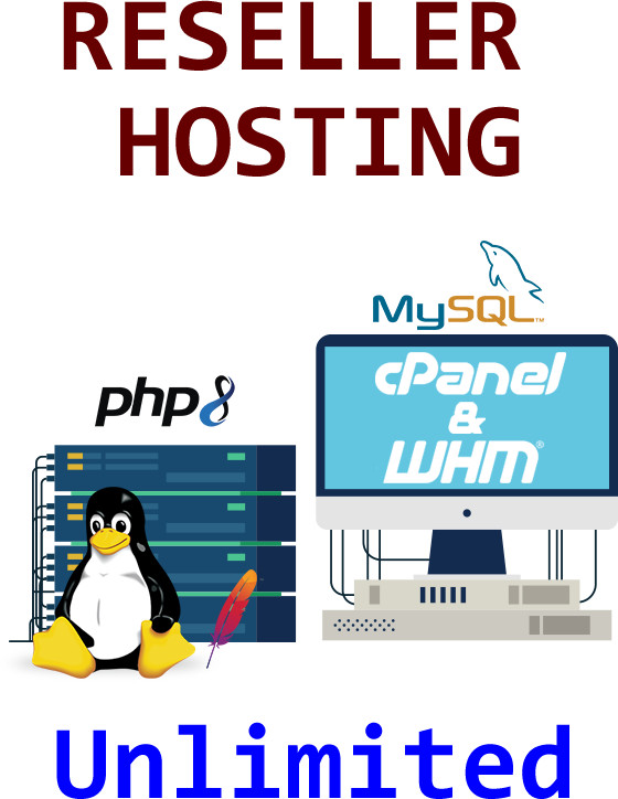 RESELLER HOSTING Cpanel and WHM Web hosting Create Unlimited accounts with WHM