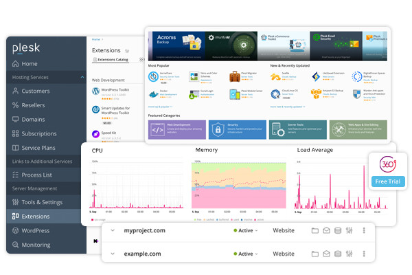 Plesk Web Host Edition for VPS