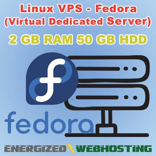 Fedora 34.0 (Virtual Dedicated Server) 2GB RAM + 50GB HDD