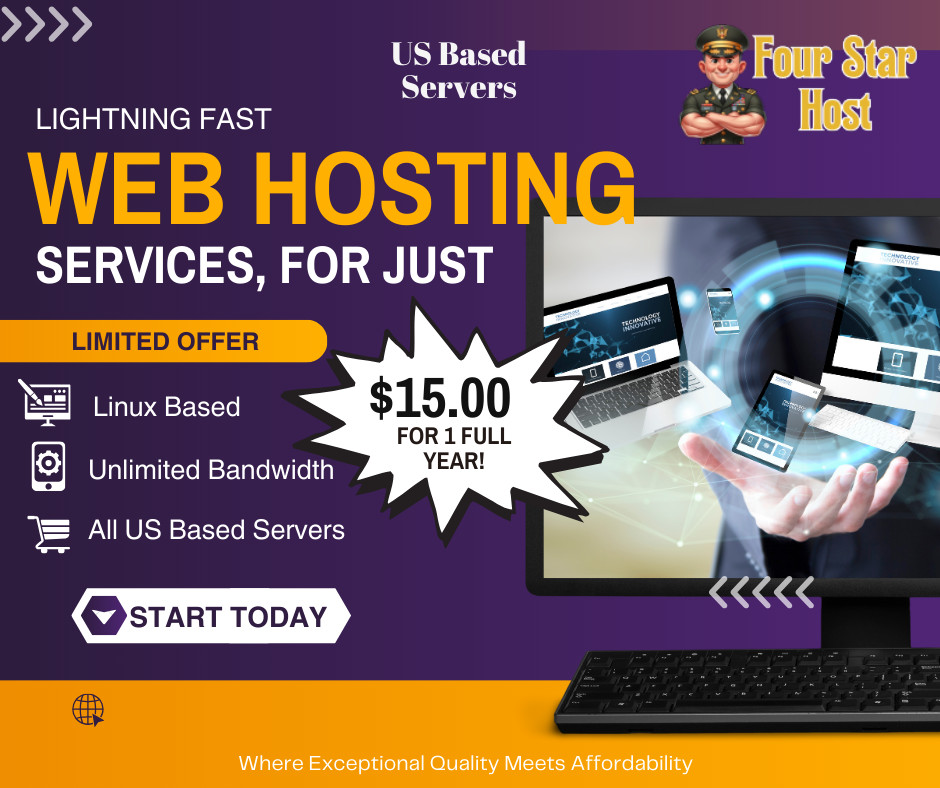 USA WordPress Hosting, $15/year – Web Hosting – Lightning-Fast